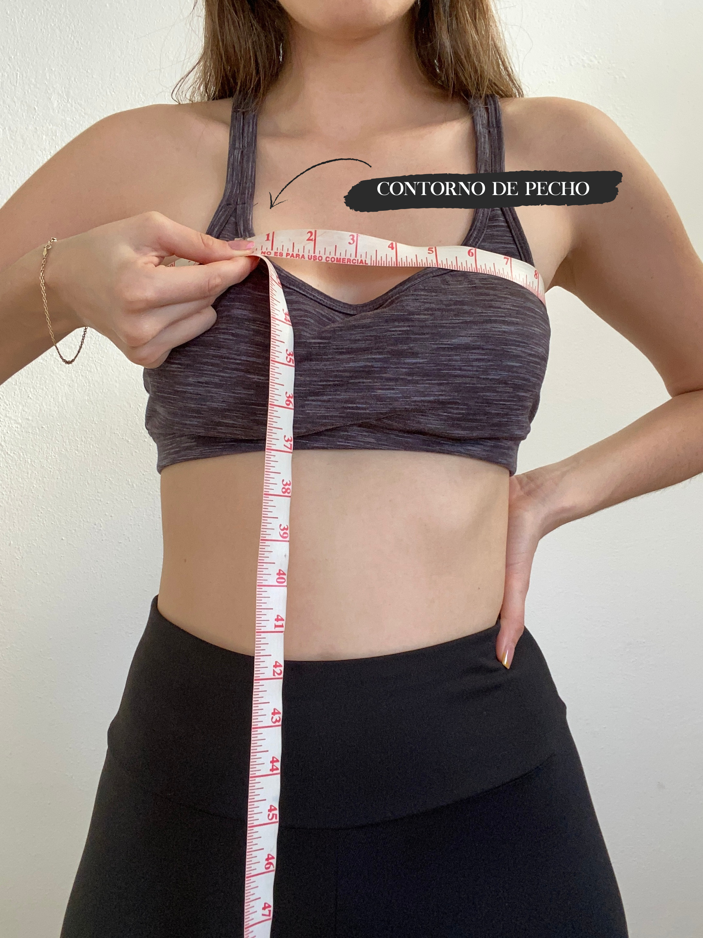 ¿Cómo tomar mis medidas para saber mi talla?